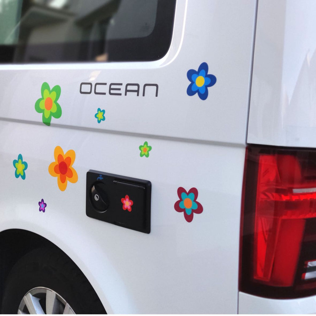 23 Aufkleber Auto Hippie Blumen Ocean jetzt online entdecken – FOTOFOL