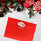 Weihnachten Aufkleber für Geschenke  - 24 Stück Personalisierte transparente Aufkleber