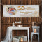 Personalisiertes Banner zur goldenen Hochzeit mit Foto und Wunschtext - 50 Jahre gemeinsam