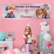 Geburtstagsbanner für Mädchen personalisiert mit Foto und Wunschname