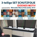 Schutzfolien-Set passend für Mercedes Marco Polo ab Bj. 2014