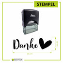 Selbstfärbender Stempel - Danke