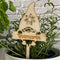Kräuterschild Kräuterstecker 6er-Set aus Holz - Kräutername personalisiert - Pflanzstecker, Gartenstecker für Kräuter