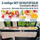 Schutzfolien-Set passend für Mercedes Marco Polo ab Bj. 2014