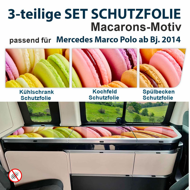 Schutzfolien-Set passend für Mercedes Marco Polo ab Bj. 2014