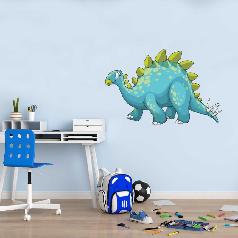 Wandtattoo Kinderzimmer Stegosaurus Dinosaurier