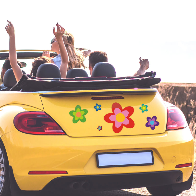 Hippie Blumen Aufkleber für Fahrzeuge – FOTOFOL