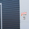 Aufkleber 29x20cm "Warenannahme - Bitte klingeln und warten"  - Hinweisaufkleber für den Innen- und Außenbereich - Folie selbstklebend