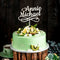 CAKE TOPPER mit personalisierten Wunschname aus Holz - Tortendeko & Kuchendeko