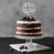 CAKE TOPPER "Alles Gute zum Geburtstag" aus Holz - Tortendeko & Kuchendeko