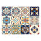 12 Stück Fliesenaufkleber Set - Fliesenfolie für Küche und Bad, Mosaikfliese Klebefolie - Sticker Selbstklebend Fliesen – Mosaik Fliesen