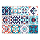 12 Stück Fliesenaufkleber Set - Fliesenfolie für Küche und Bad, Mosaikfliese Klebefolie - Sticker Selbstklebend Fliesen – Mosaik Fliesen