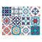 12 Stück Fliesenaufkleber Set - Fliesenfolie für Küche und Bad, Mosaikfliese Klebefolie - Sticker Selbstklebend Fliesen – Mosaik Fliesen
