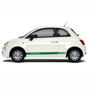 Seitenstreifen Aufkleber Set passend für Fiat Abarth 500 595 - Dekorstreifen online kaufen