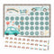 Aufkleber Set - Belohnungstafel für Kinder - mit tollen Stickern für Jungs - Motiv Autos