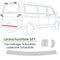 Schutzfolie Auto Fahrradträger Radträger Heckträger + Ladekante passend für VW Bus Multivan T6