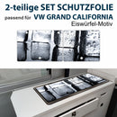 Schutzfolien Auto Set passend für VW Grand California - Transparent oder mit Motiven