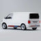 Seitenstreifen Digitaldruck mit Wunschtext, Logo passend für VW T6.1, T6, T5 Multivan, Bulli, Transporter  (kurzer Radstand)