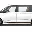 Seitenstreifen mit Wunschtext passend für VW T7 Multivan