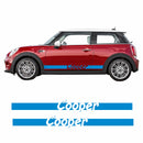 Seitenstreifen Mini Cooper "Cooper" Aufkleber  Auto Sticker 180 x 19 cm