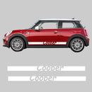 Seitenstreifen Mini Cooper "Cooper" Aufkleber  Auto Sticker 180 x 19 cm